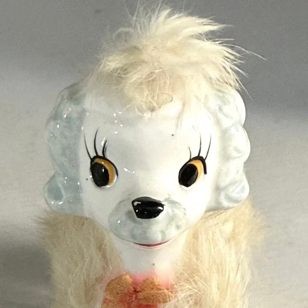 Vintage 1950’s ceramic poodle figurine made in Japan - Picture 10 of 12
